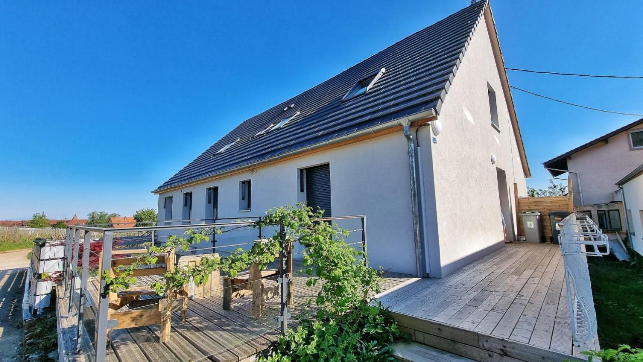 Aux Pieds Des Vignes Appartement Bergheim Buitenkant foto